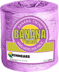 Kinnears Banana Twine Violet Spool